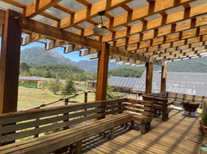 Cómoda cabaña con hermosa vista
